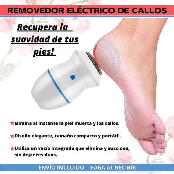 Callus Clean™ - Removedor de Callos Eléctrico