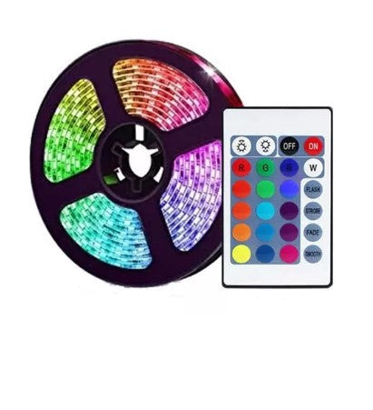 Cintas Led Colores Con Control De 5m™